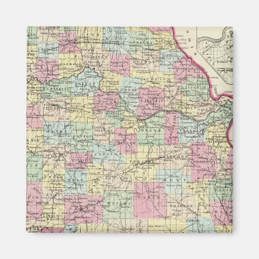 Missouri 8 magneet (Voorkant)