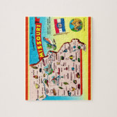 Missouri 8x10 ansichtkaart kaart puzzel (Verticaal)