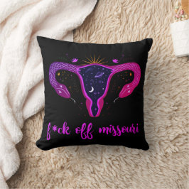 Missouri Abortion Ban Celestial Uterus Protest Kussen