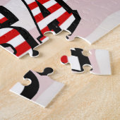 Missouri Afbeelding en USA Text Legpuzzel (Zijkant)