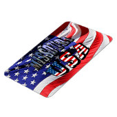 Missouri Afbeelding en USA Text Magneet (Linkerzijde)