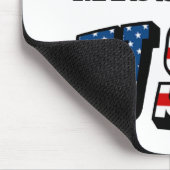 Missouri Afbeelding en USA Text Muismat (Hoek)