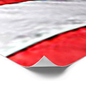 Missouri Afbeelding en USA Text Poster (Hoek)