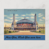 Missouri, Arena, St. Louis Briefkaart (Voorkant)