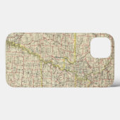 Missouri, Arkansas, Kentucky, Tennessee Case-Mate iPhone Case (Achterkant (horizontaal))