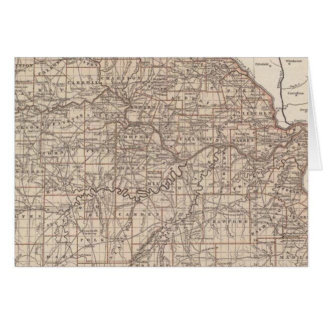 Missouri Atlas Map (Voorkant Horizontaal)