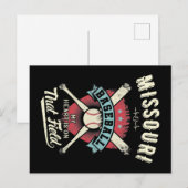 Missouri Baseball Briefkaart (Voorkant / Achterkant)