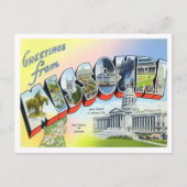 Missouri  Big Letters Briefkaart (Voorkant)