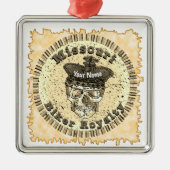 Missouri Biker  Metalen Ornament (Voorkant)
