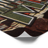 Missouri (Bridge-Uitzicht) - Grote letterscènes Poster (Hoek)