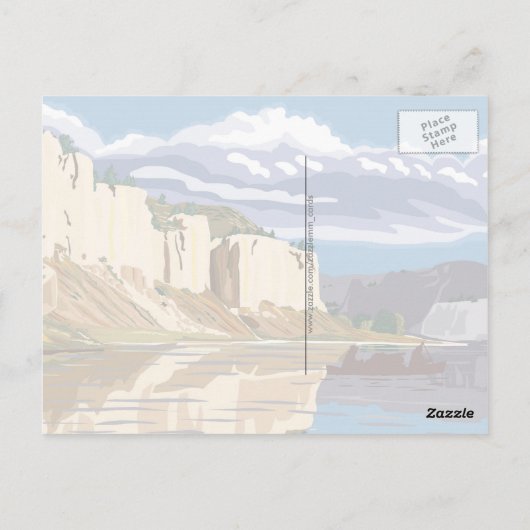 Missouri Briefkaart (Achterkant)