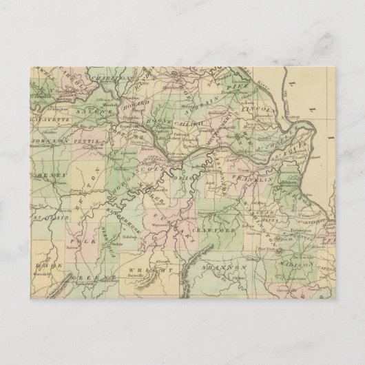 Missouri Briefkaart (Voorkant)