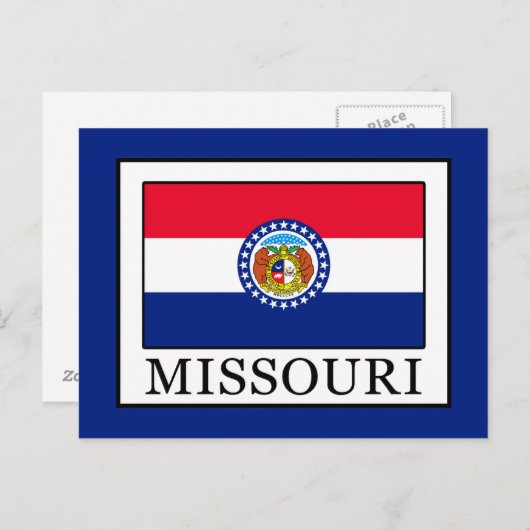 Missouri Briefkaart (Voorkant / Achterkant)