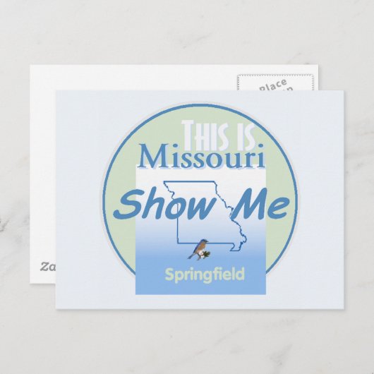 MISSOURI BRIEFKAART (Voorkant / Achterkant)