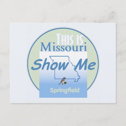 MISSOURI BRIEFKAART (Voorkant)