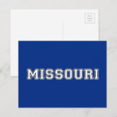 Missouri Briefkaart (Voorkant / Achterkant)