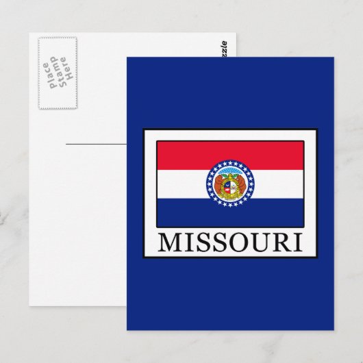 Missouri Briefkaart (Voorkant / Achterkant)