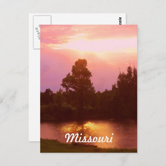 missouri briefkaart (Voorkant / Achterkant)