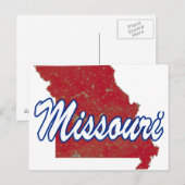 Missouri Briefkaart (Voorkant / Achterkant)