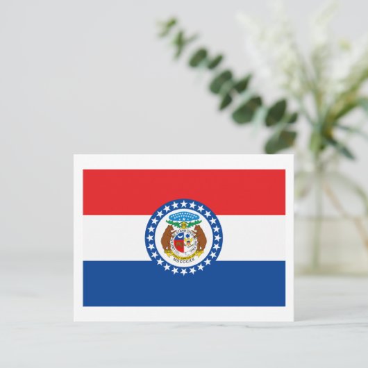 MISSOURI BRIEFKAART (Staand voorkant)