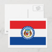 MISSOURI BRIEFKAART (Voorkant / Achterkant)