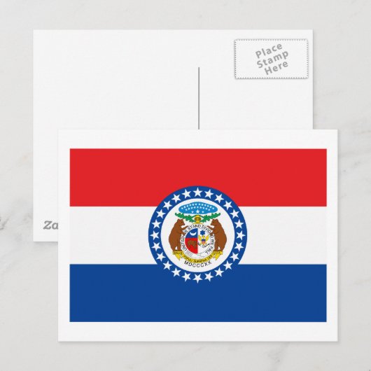 MISSOURI BRIEFKAART (Voorkant / Achterkant)