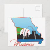 Missouri Briefkaart (Voorkant / Achterkant)