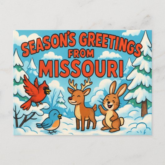MISSOURI-Briefkaart Briefkaart (Voorkant)