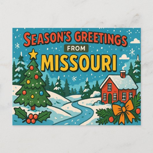 MISSOURI-Briefkaart Briefkaart (Voorkant)