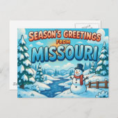 MISSOURI-Briefkaart Briefkaart (Voorkant / Achterkant)