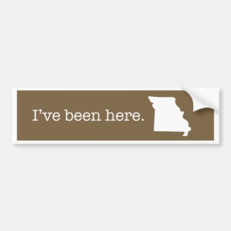 Missouri Bumpersticker