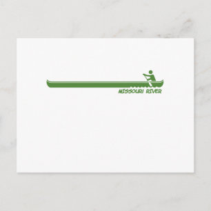 Missouri, Canoeing Briefkaart