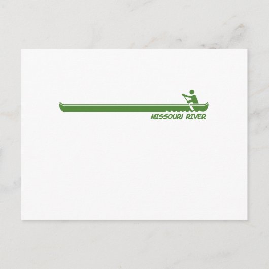 Missouri, Canoeing Briefkaart (Voorkant)