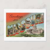 Missouri (Capital Building) — Grote brief Briefkaart (Voorkant)