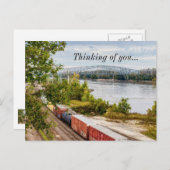 Missouri Capitol Uitzicht Denk aan uw Briefkaart (Voorkant / Achterkant)