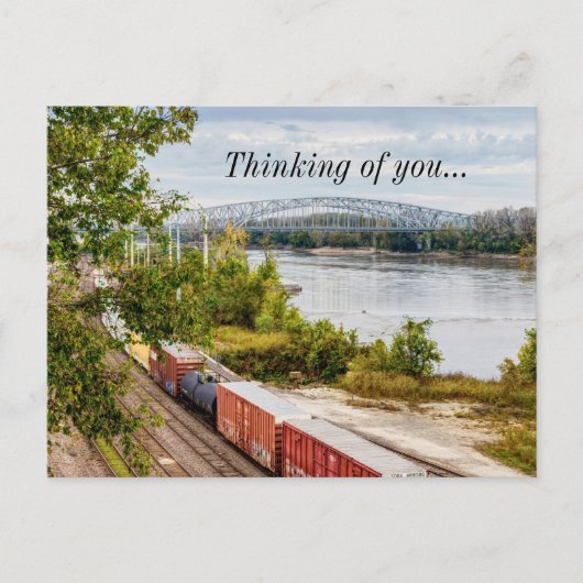 Missouri Capitol Uitzicht Denk aan uw Briefkaart (Voorkant)