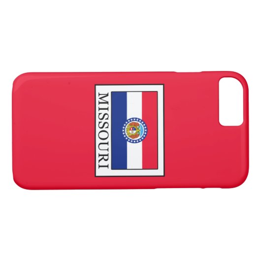 Missouri Case-Mate iPhone Case (Achterkant (Horizontaal))