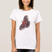 Missouri Cecropia Moth Ravens Variant T-shirt (Voorkant)