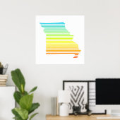 missouri chill fade poster (Thuiskantoor)