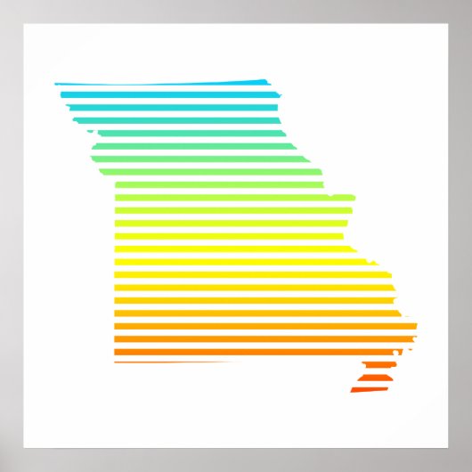 missouri chill fade poster (Voorkant)