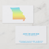 missouri chill fade visitekaartje (Voorkant / Achterkant)