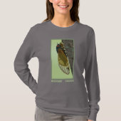 Missouri Cicada Drawing T-shirt (Voorkant)