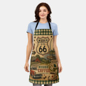 Missouri Coffee Kitchen Mother Road Schort (Gedragen)