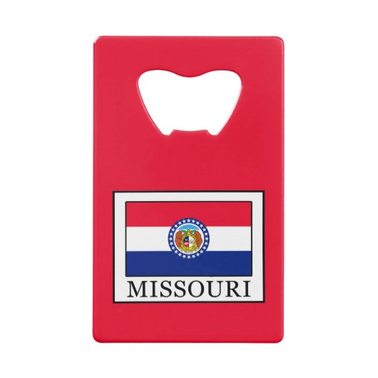 Missouri Creditkaart Flessenopener (Voorkant)