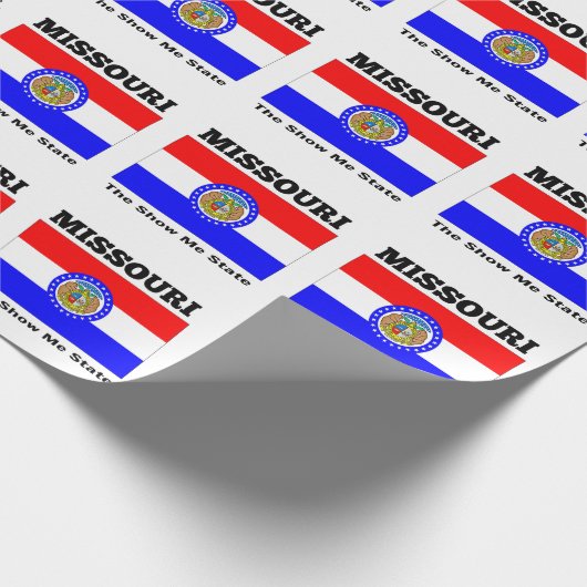 Missouri, de Show Me-staat, Cadeaupapier (Hoek)