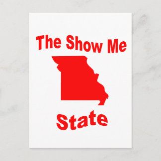 Missouri: De Show mij staat Briefkaart