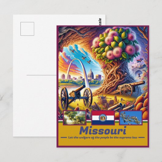 Missouri Dreamscapes: betoverend Briefkaart (Voorkant / Achterkant)