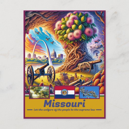 Missouri Dreamscapes: betoverend Briefkaart (Voorkant)