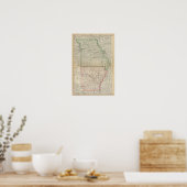 Missouri en Arkansas Poster (Keuken)
