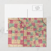 Missouri en Kansas Briefkaart (Voorkant / Achterkant)